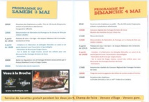 FIERA DI U CASGIU EDITION 2014 PROGRAMME