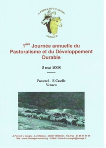 Les journées annuelles du pastoralisme corse et du développement durable  Les journées annuelles du pastoralisme corse et du développement durable