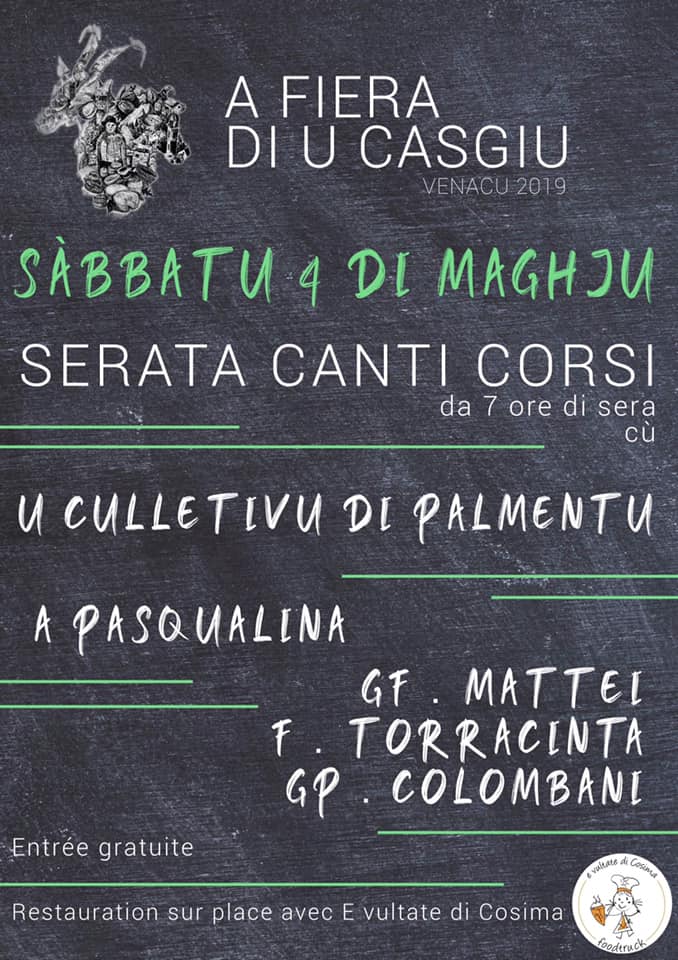 Serata Canti Corsi