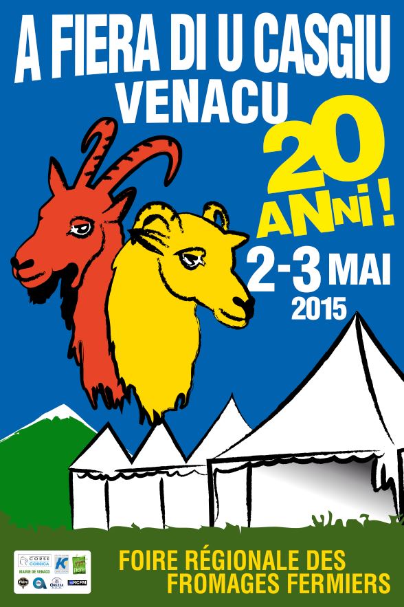 Les 2 et 3 mai prochains A Fiera di u Casgiu fêtera ses 20 ans !