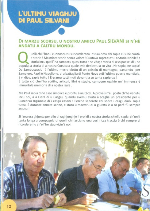 Hommage à Paul Silvani