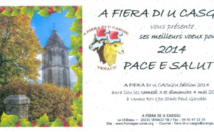 A FIERA DI U CASGIU vous présente ses meilleurs voeux pour 2014